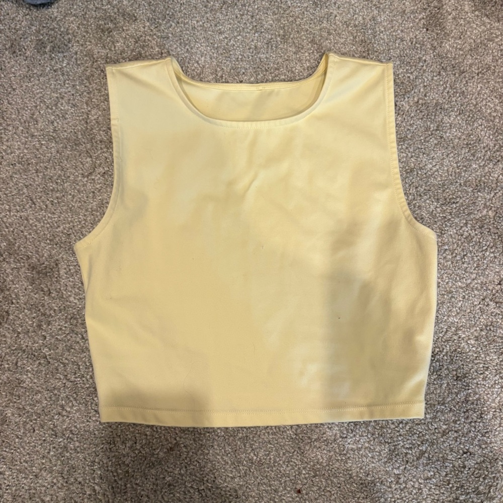 Yogalicious Yellow Tank Top
